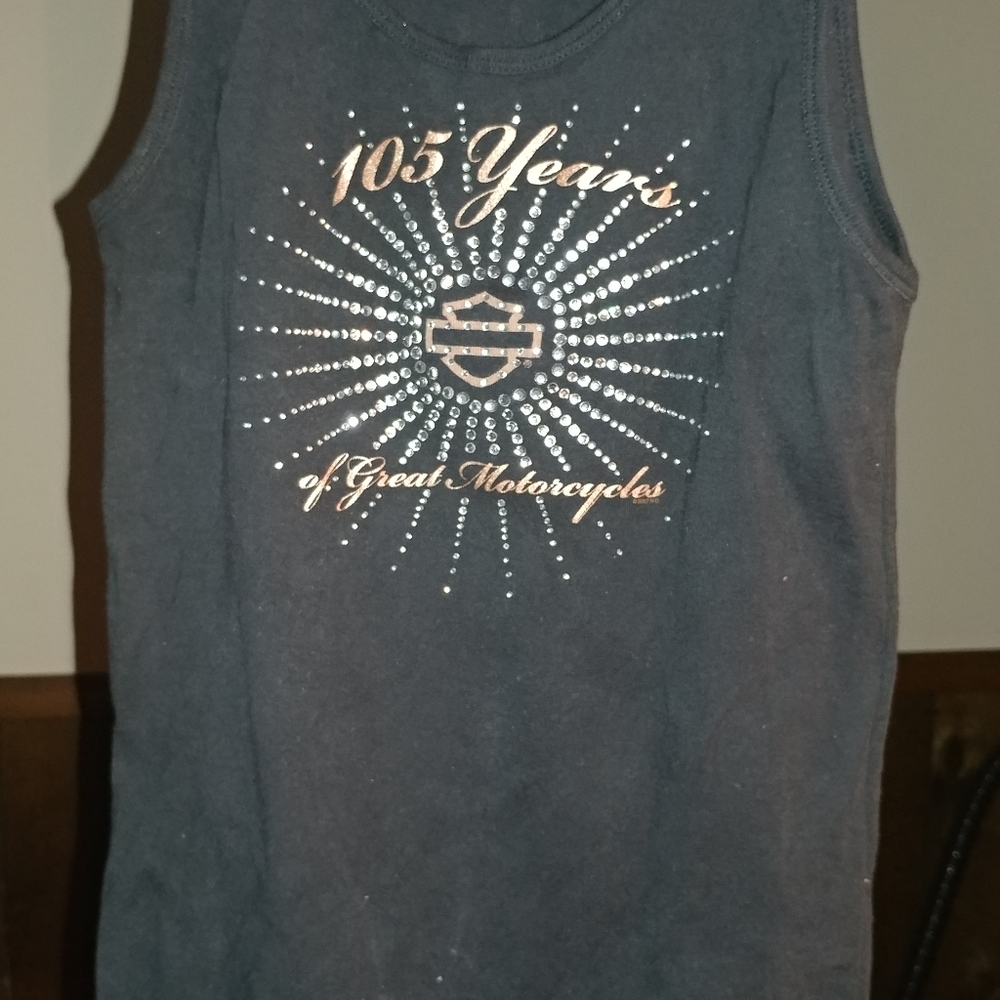 Harley Davidson tank top XL SPARKLES Rhinestones ✨✨